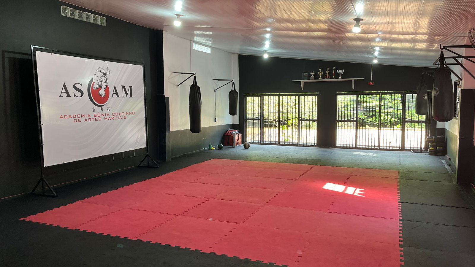 Dojô da Academia de Artes Marciais ASCAM ( Karatê | Judô | Muay Thai ) em Belém.